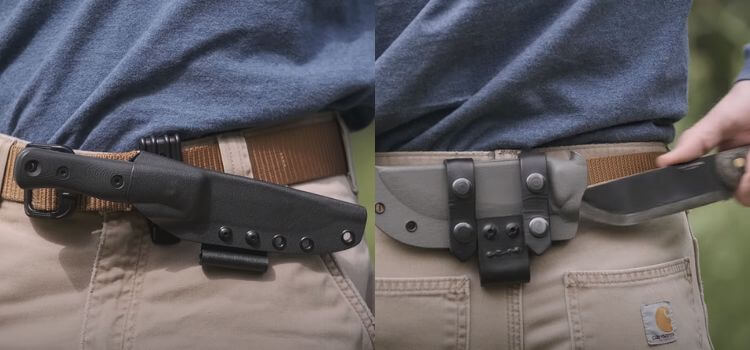 Can You Wear a Knife on Your Belt