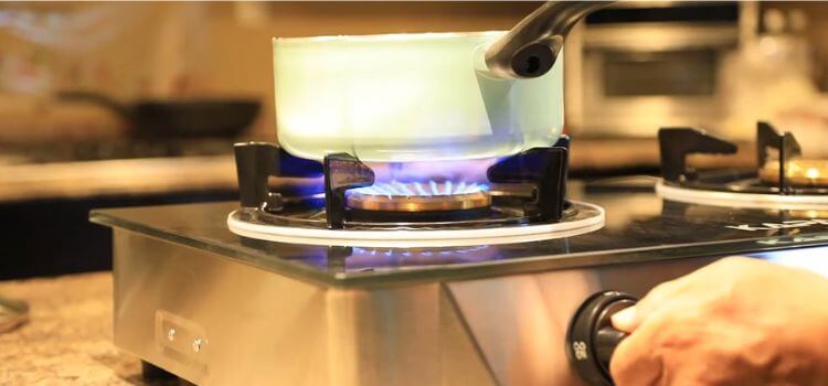Is it safe to use a propane stove inside