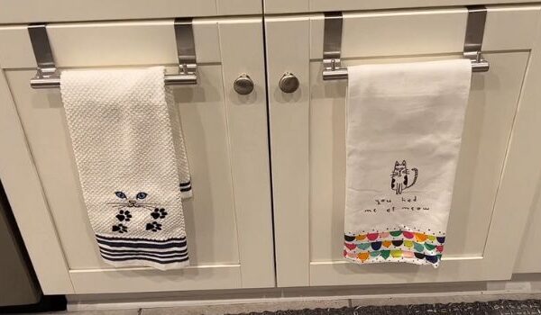 Kitchen Towel Hanging Ideas