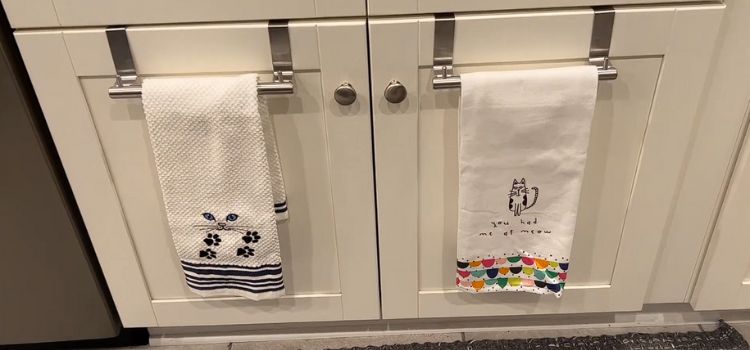 Kitchen Towel Hanging Ideas