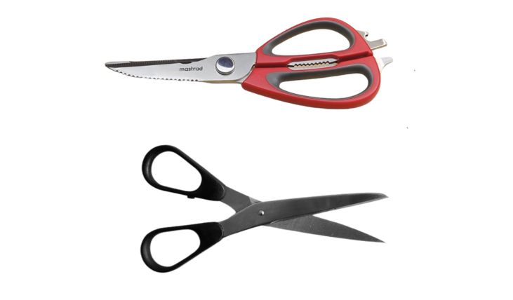 Kitchen Shears vs Scissors