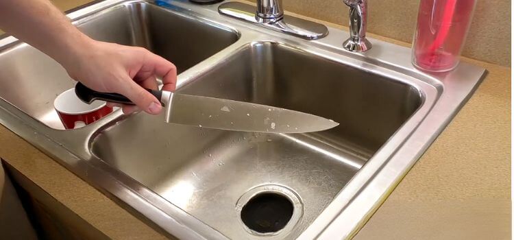 how to sterilize a knife​