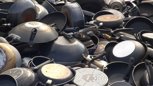 What to Do With Old Pots and Frying Pans